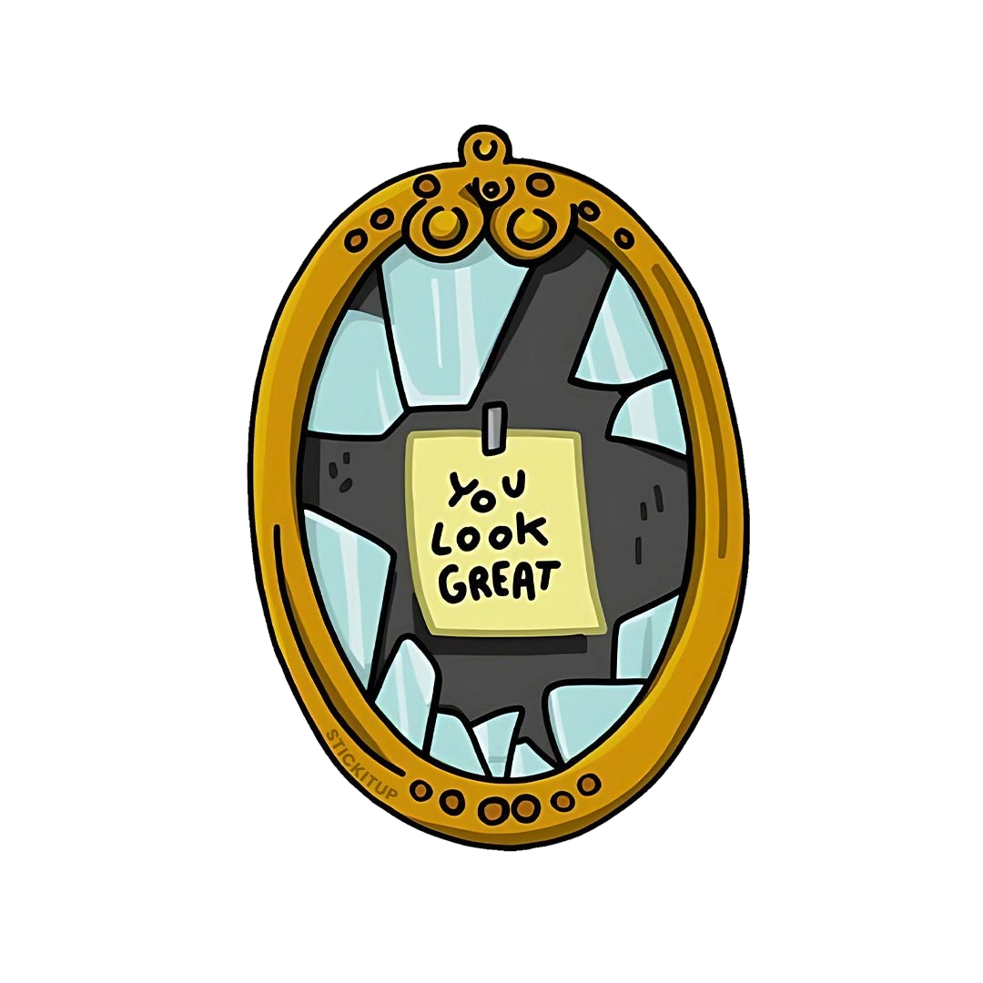 You Look Great Sticker